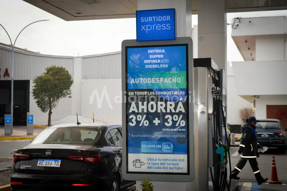 YPF nafta estación autodespacho