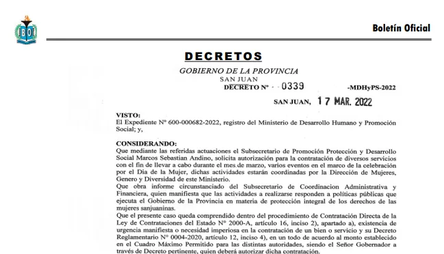 decreto