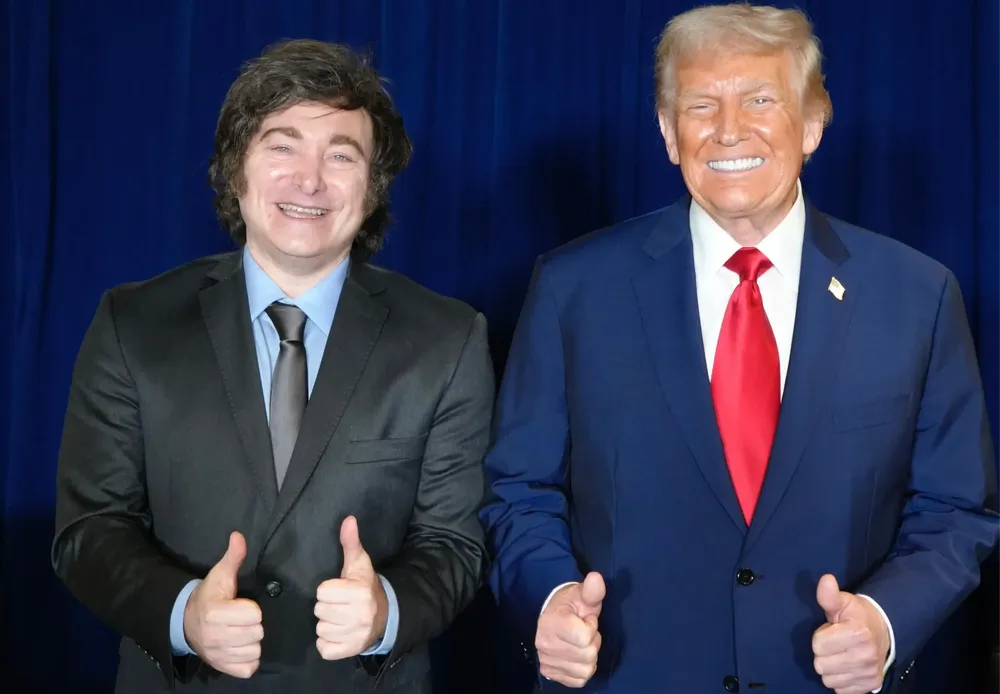 trump milei 2