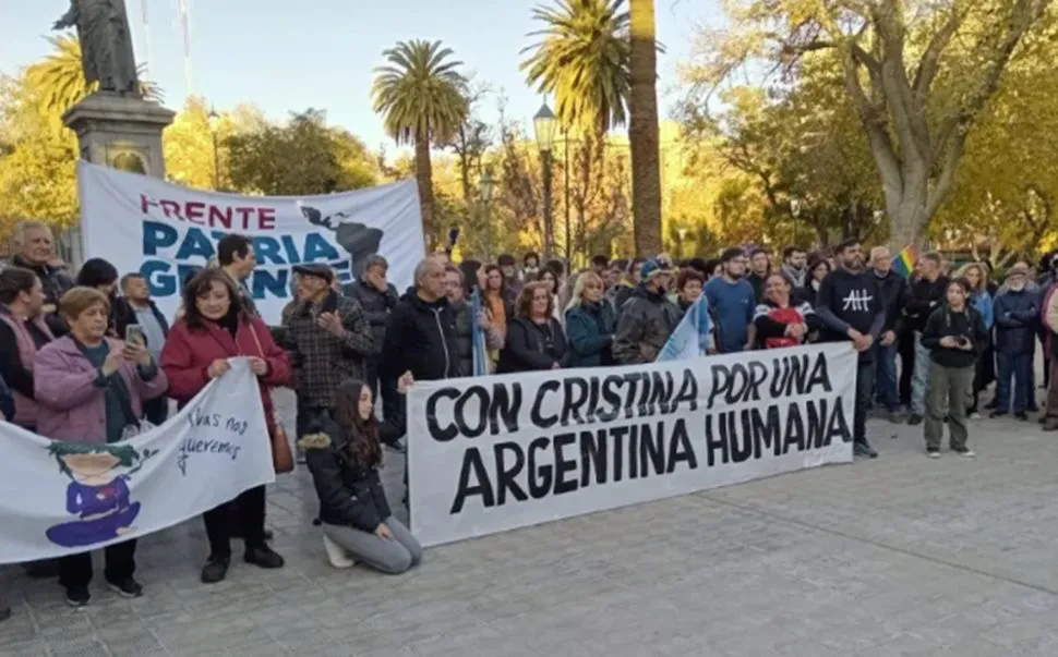 Marcha por Cristina