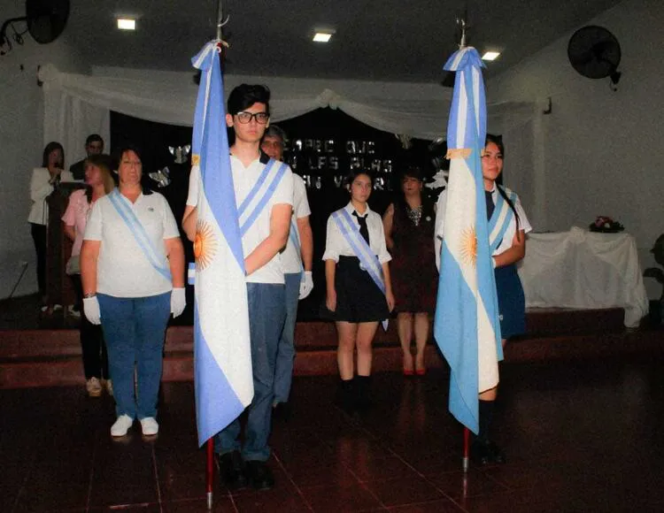 La ceremonia de cierre del ciclo lectivo 2019 se realizó el martes por la noche. Los familiares serán los encargados de portar la bandera durante los actos del año próximo