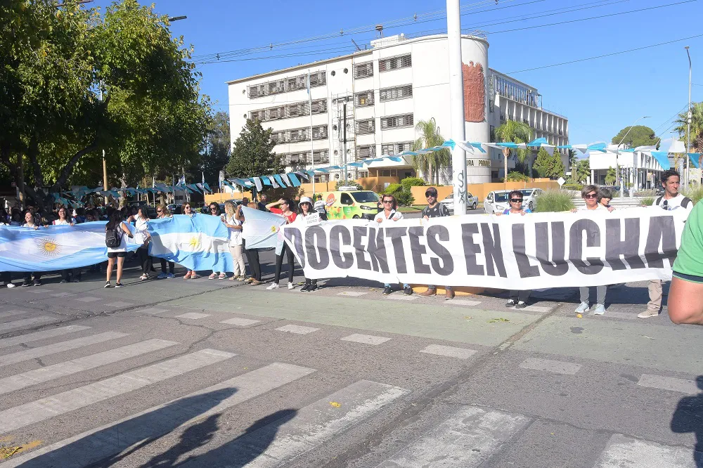 Docentes marcha