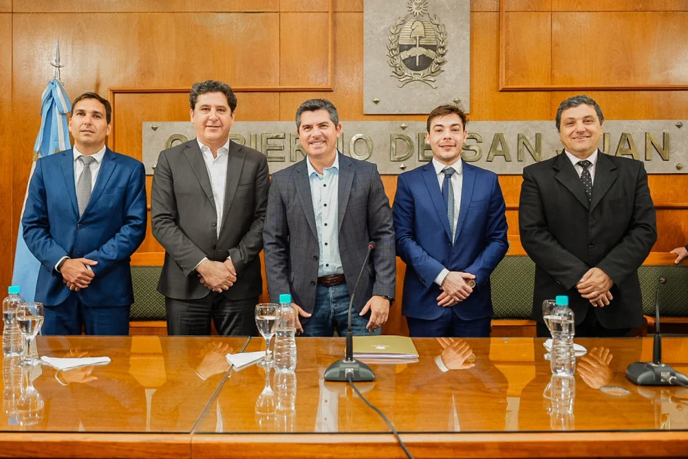 Gustavo Fernández, Marcelo Orrego y Federico Ramos Premio Domingo Faustino Sarmiento