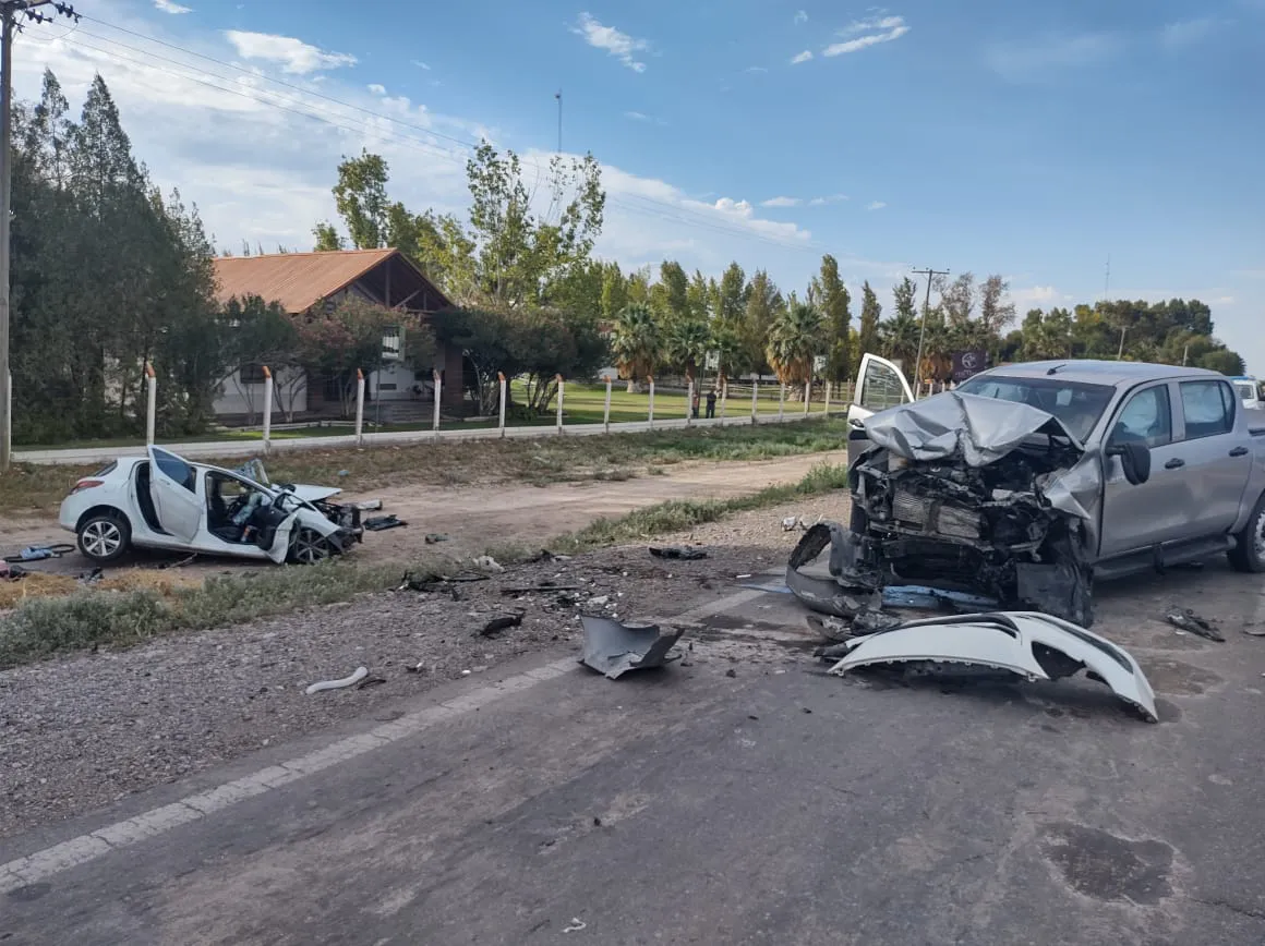 choque hilux 308 ruta 40