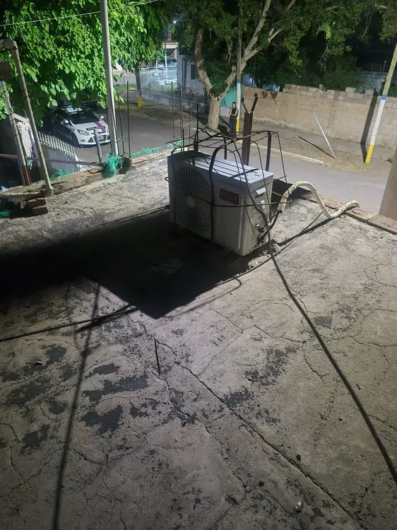 aire acondicionado robo