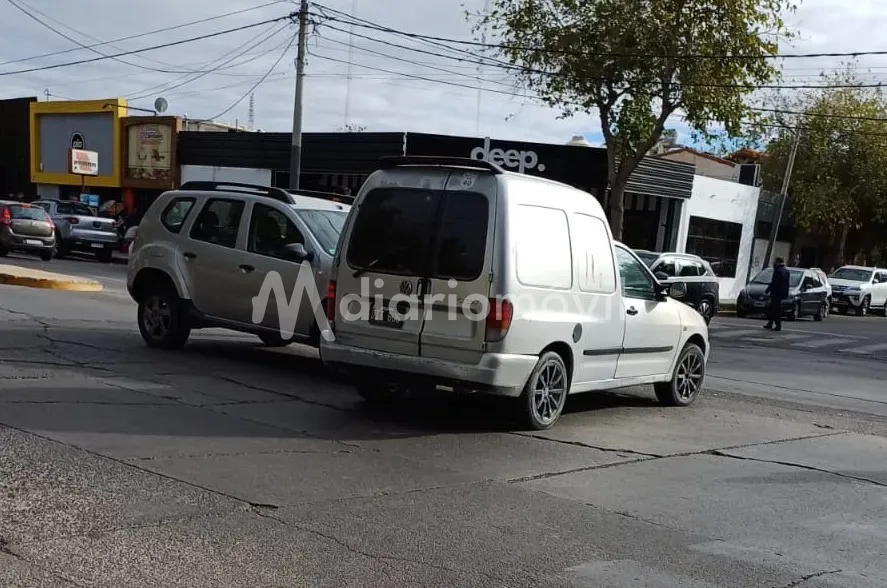 choque en plena libertador