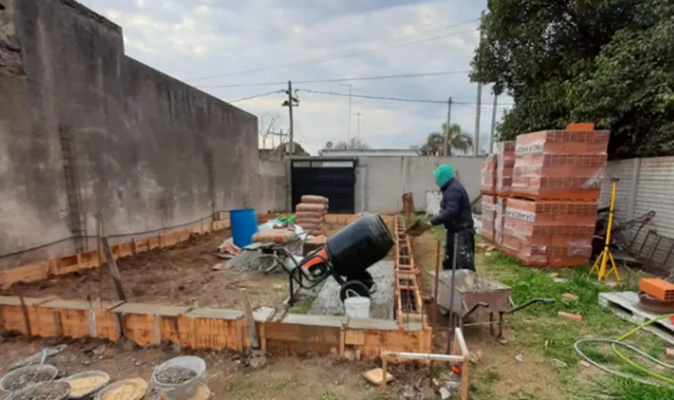 Albañil Claudio Cosimano