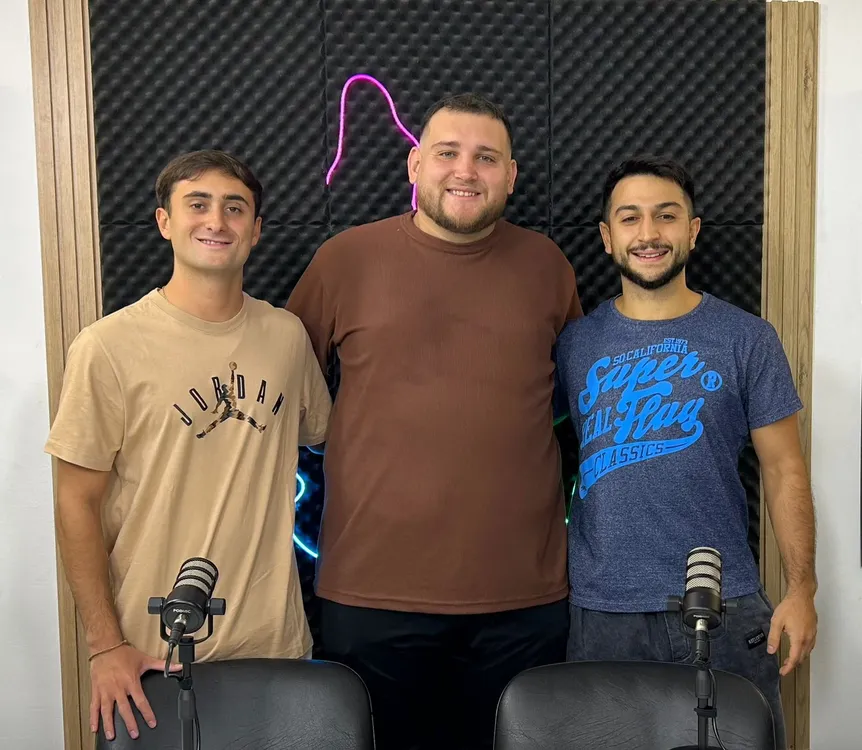 Ignacio Yanzi, Mariano Cortéz y Francisco Palacios