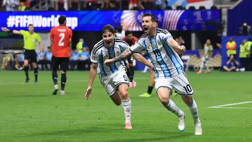 Argentina con Messi