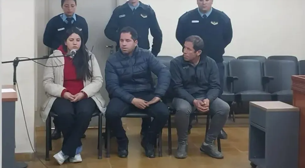 Omar Carrizo, Iván Carrizo y Cecilia Avendaño
