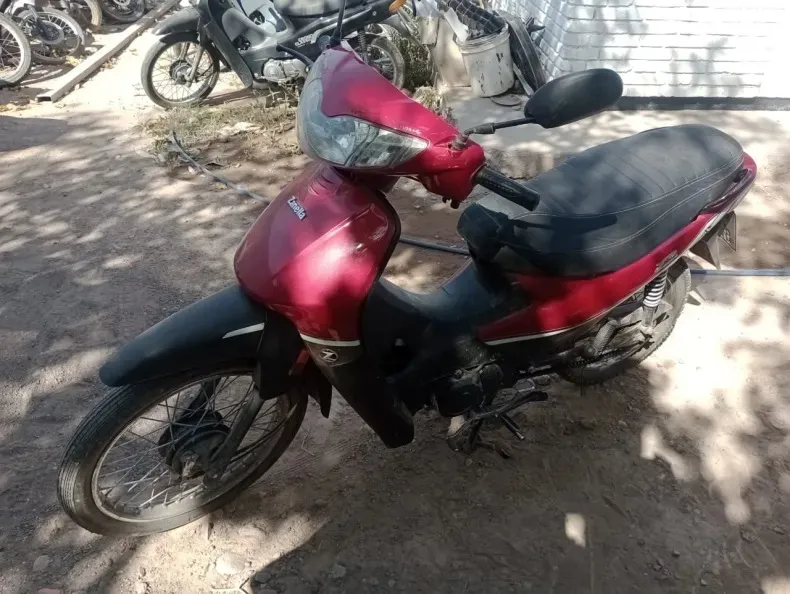 Moto secuestrada
