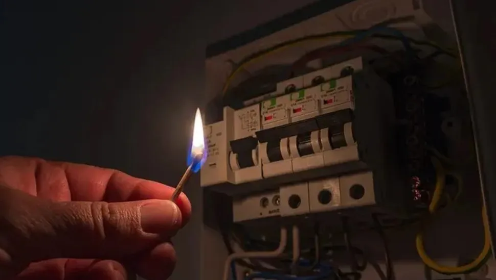 Corte de luz energía