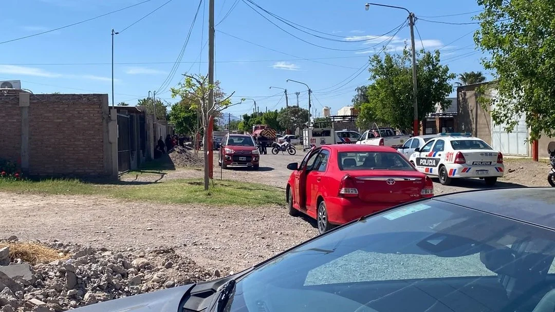 Pareja sin vida Loteo 30, Chimbas