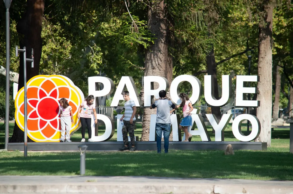 Calor parque de mayo