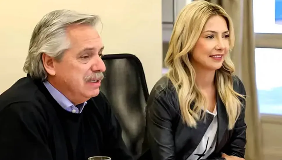 Alberto Fernández y Fabiola Yáñez