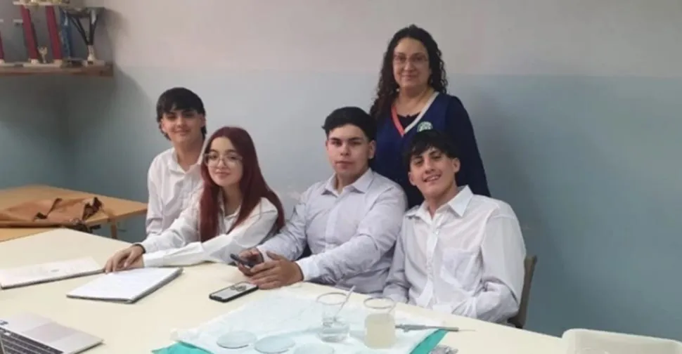 Alumnos sanjuaninos EPET N°3