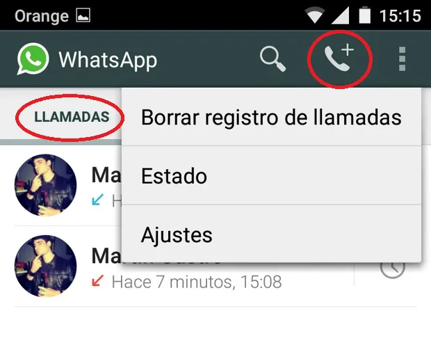 whatsapp voz
