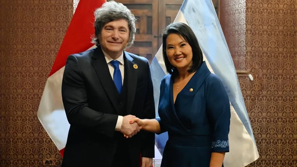 Milei y Fujimori