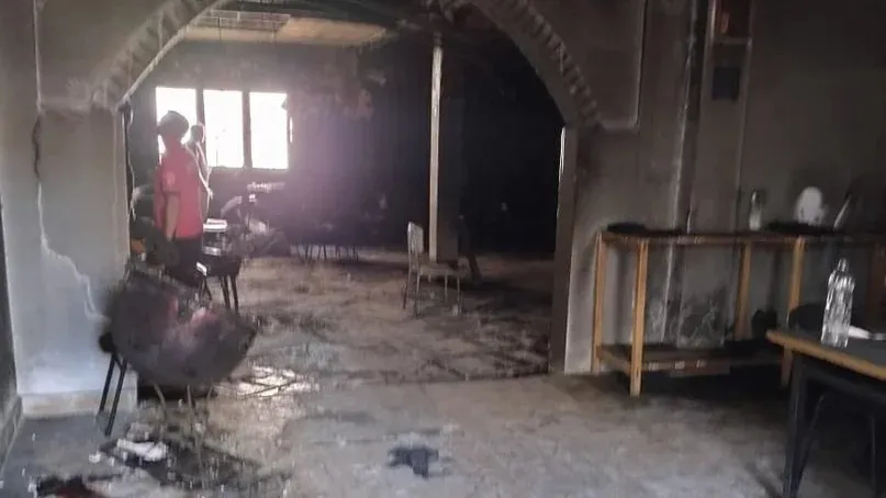 Comisaría incendiada 