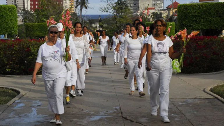 damas de blanco