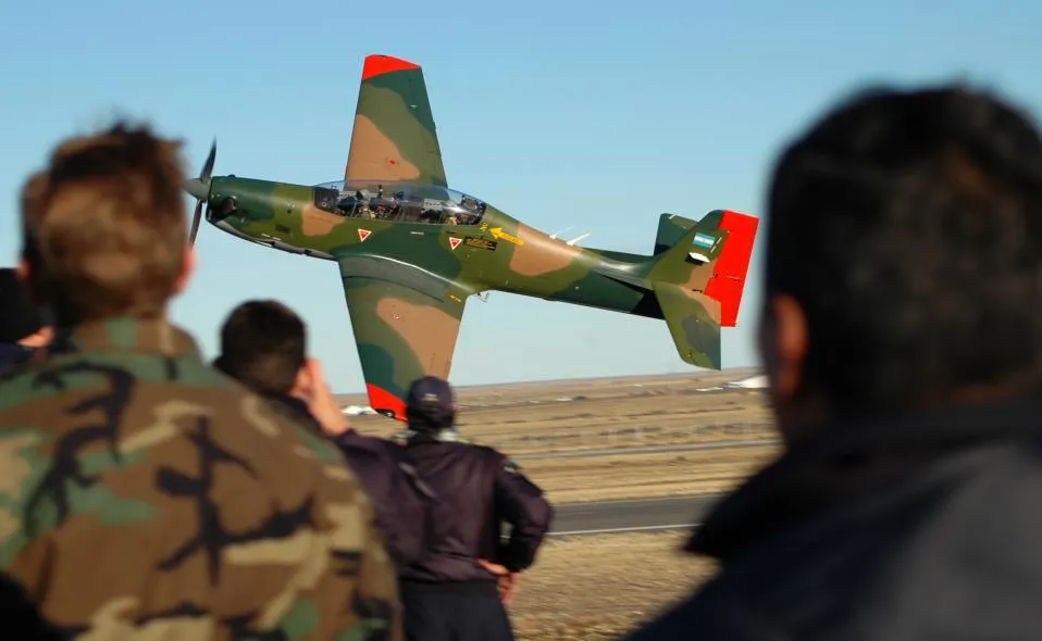 Embraer EMB-312 Tucano de la Escuela de Aviacion Militar