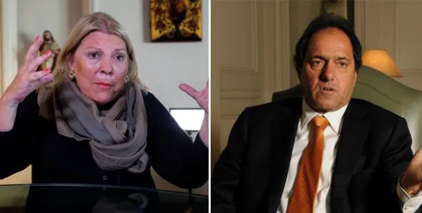 Carrio vs Scioli