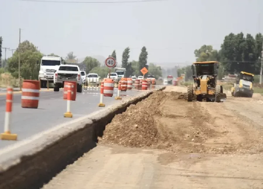 obra ruta 40 sur