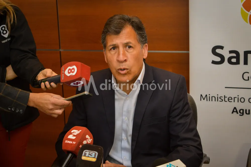 secretario de Infraestructura, ing Ariel Villavicencio