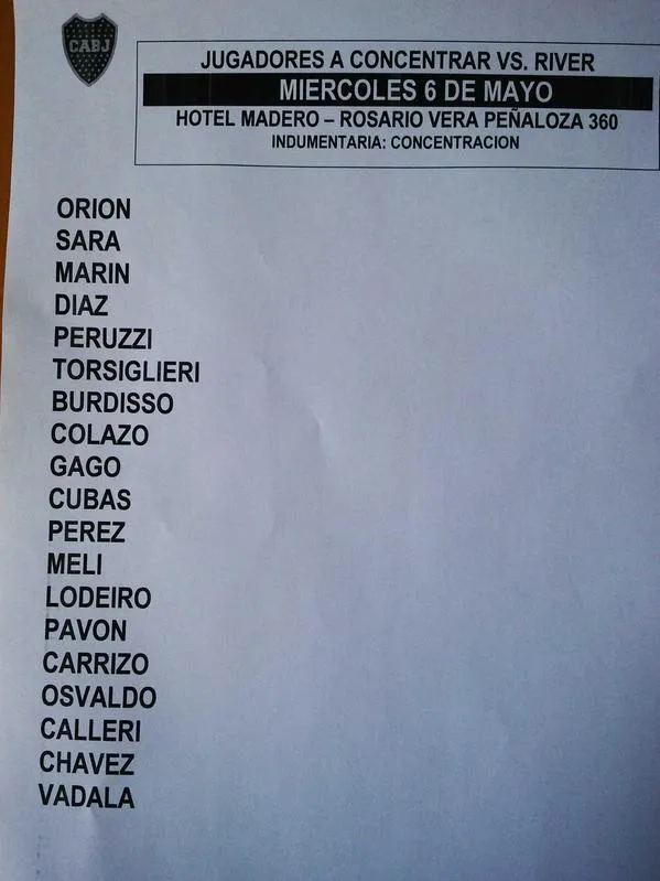 lista