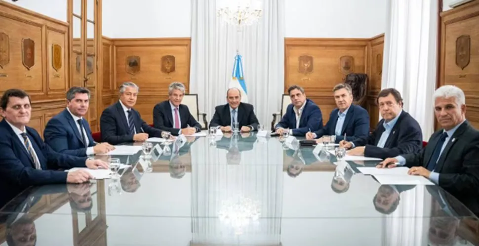 Marcelo Orrego, Guillermo Francos y gobernadores