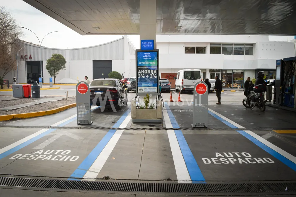 YPF nafta estación autodespacho