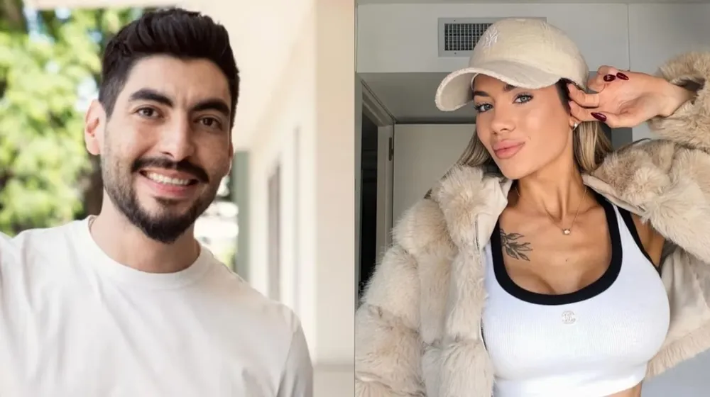 Facundo MOyano y la influencer