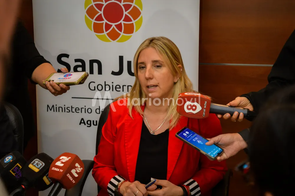 subsecretaria de Obras, Andrea Fernández,