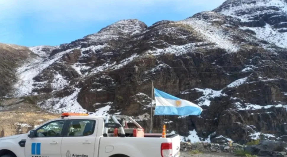 Nieve nevada montaña