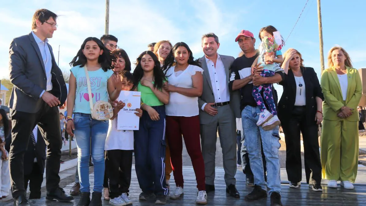 entrega de viviendas