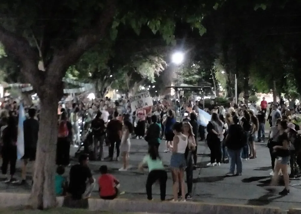 docentes autoconvocados marcha de antorchas