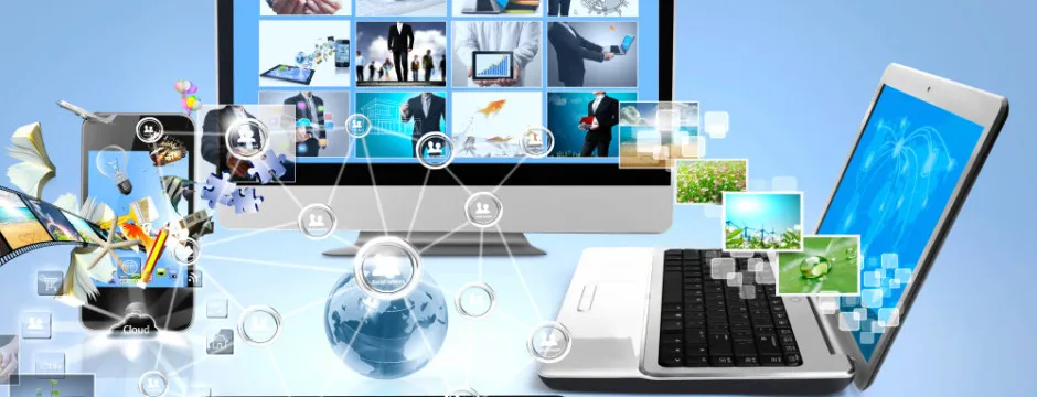 computers and mobile phone