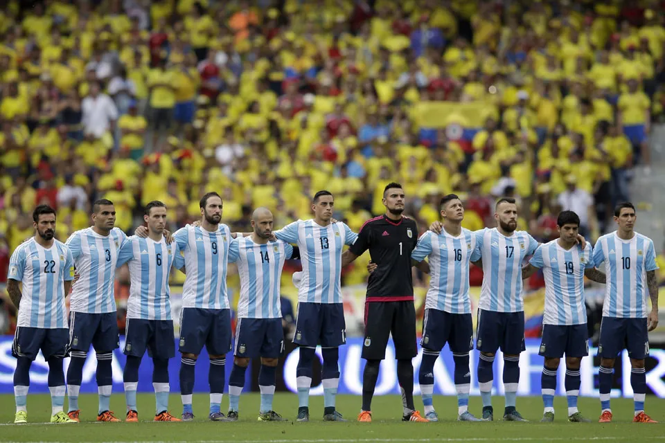 Colombia Argentina WCup Soccer