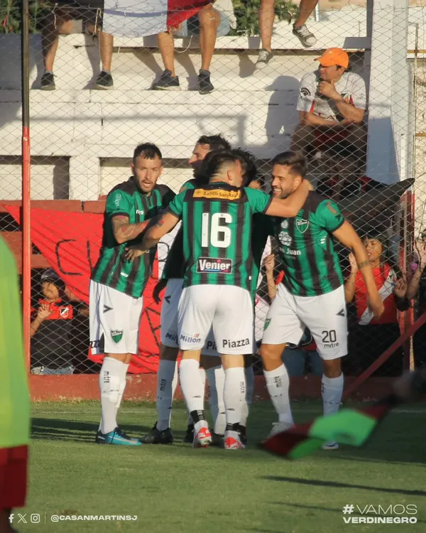 san martín san juan verdinegro