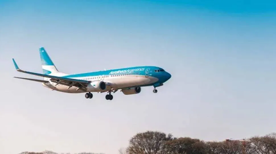 Avión Aerolíneas Argentina