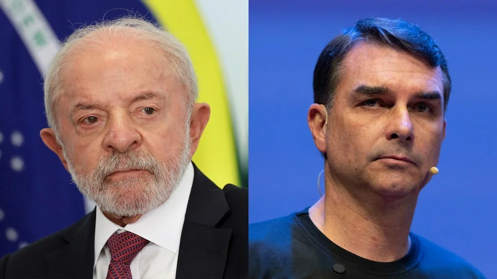 Flavio Bolsonaro vs Lula Da Silva