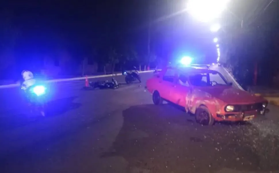 Accidente choque