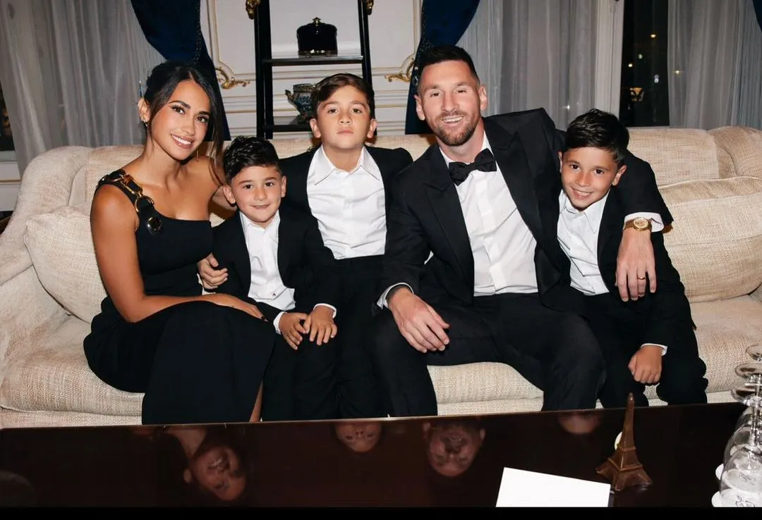 messi familia gala