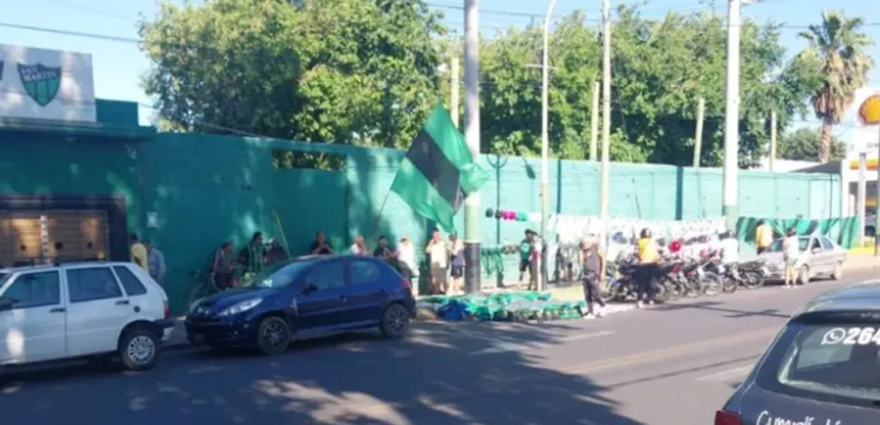 Hinchas de San Martín