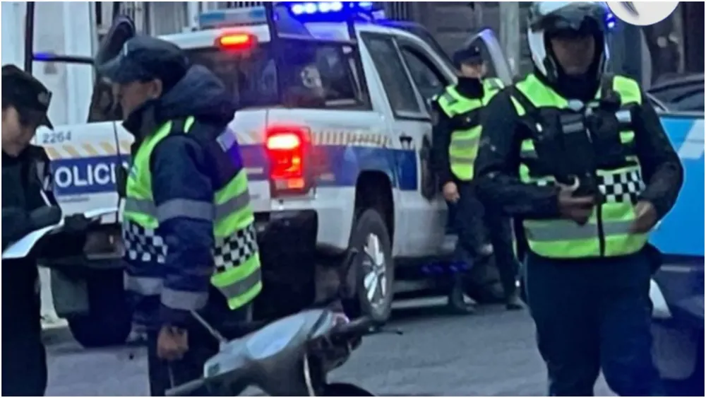 Operativo control policial
