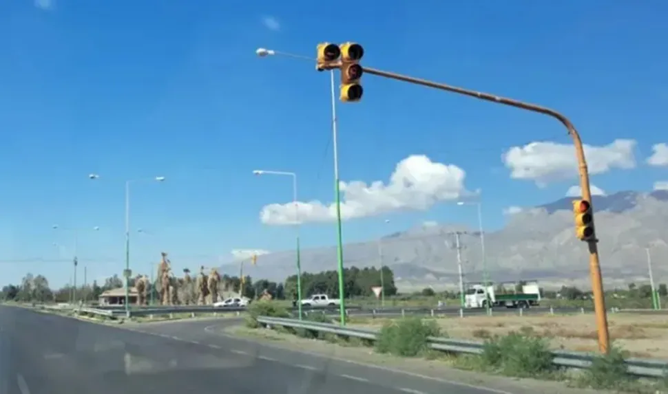 Ruta 40 semáforo