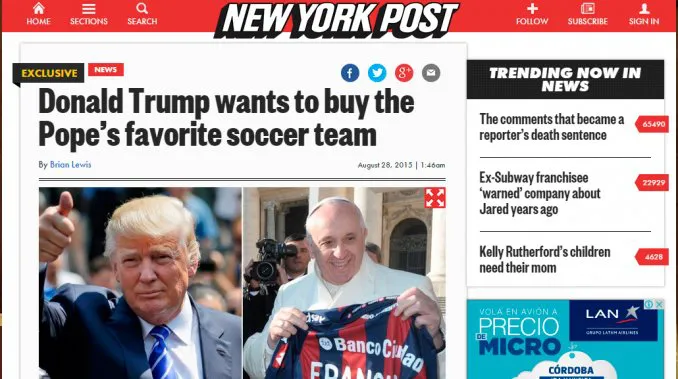Trump-San Lorenzo
