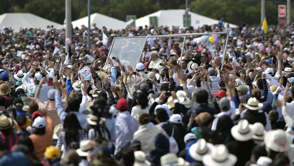 ECUADOR-POPE-MASS