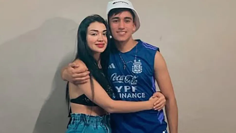 Narela Barreto y su hermano