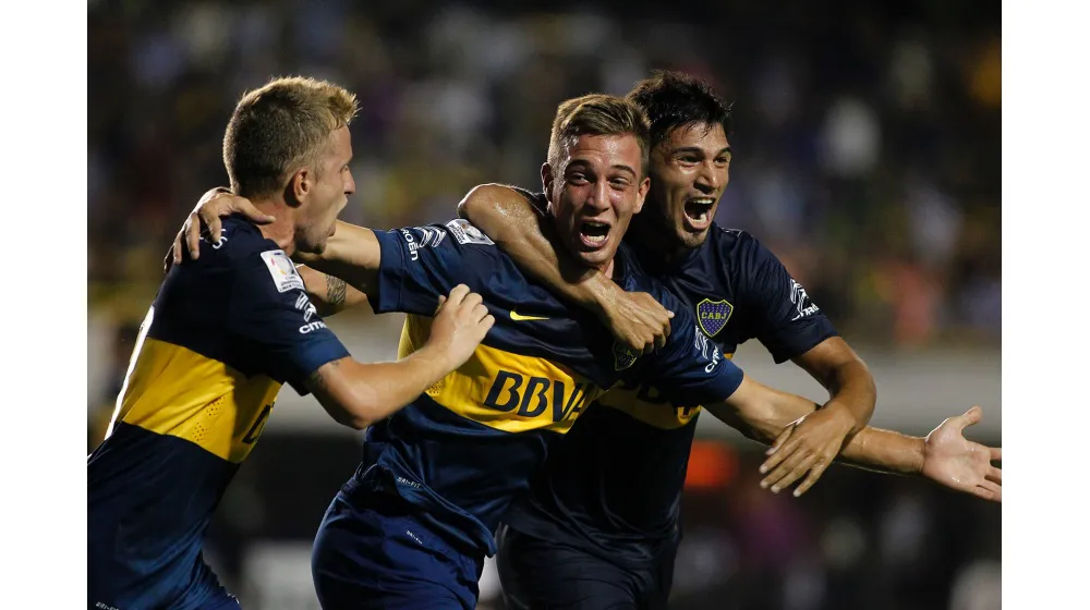 Festejo de Boca